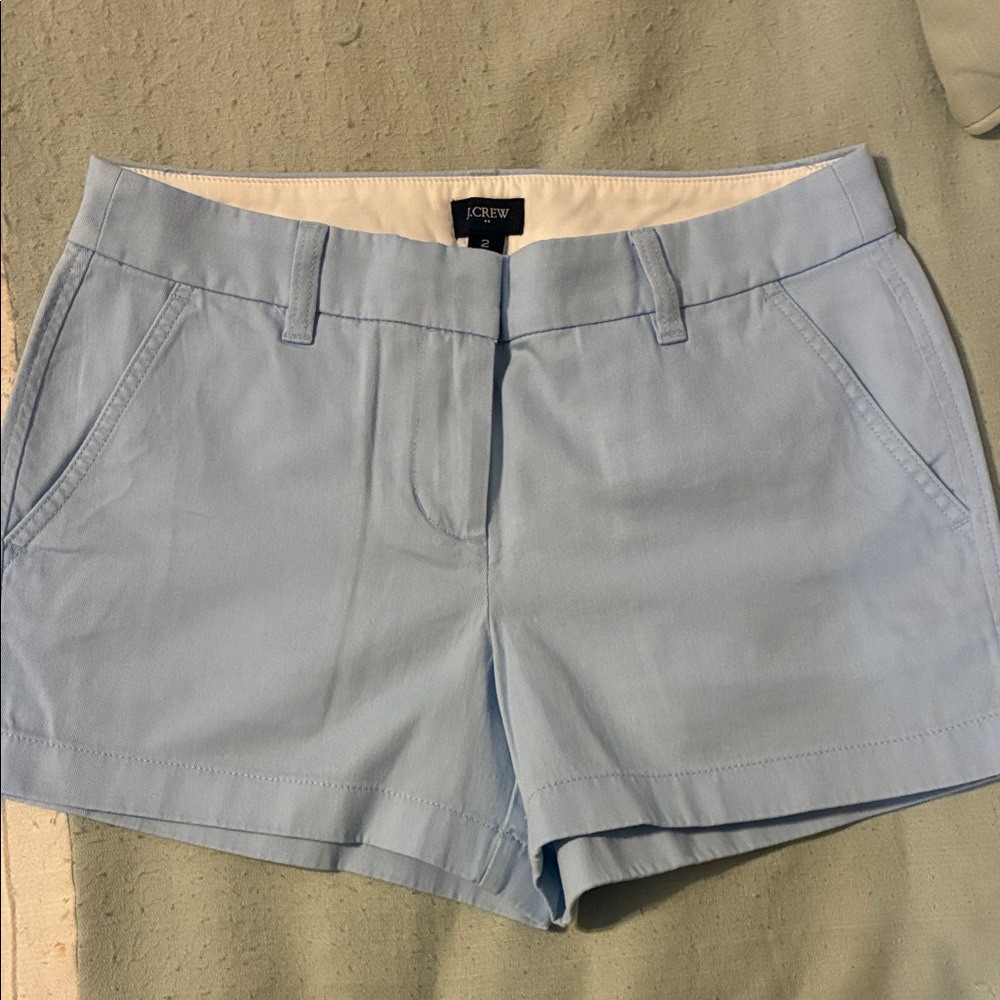 J. Crew Women's Sky Blue Bermudas
